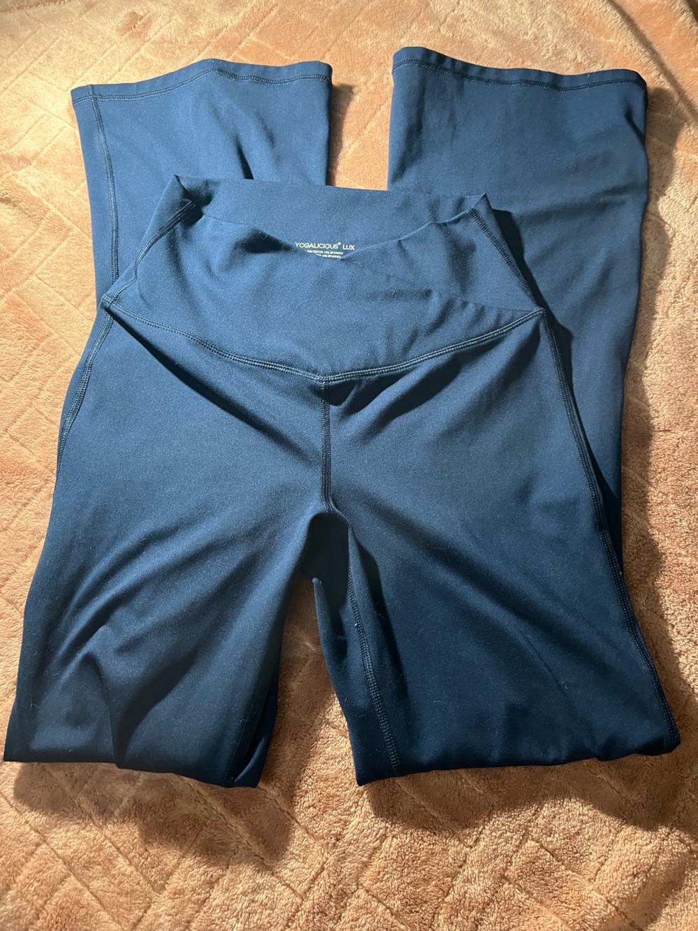 Yogalicious Navy High-Rise Performance Leggings